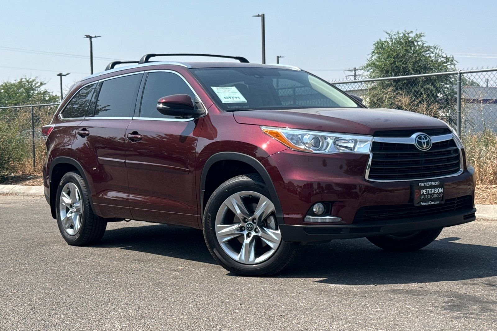 Used 2016 Red Toyota Limited image 2
