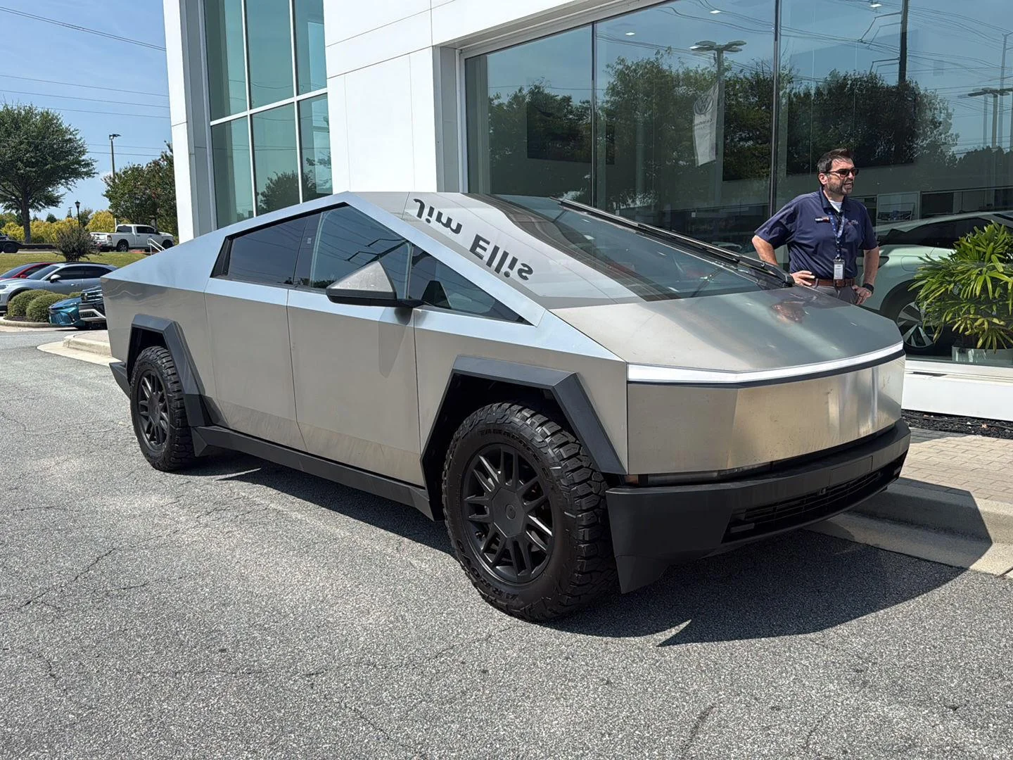Used 2024 Tesla Cybertruck Base with VIN 7G2CEHED1RA049872 for sale in Kennesaw, GA