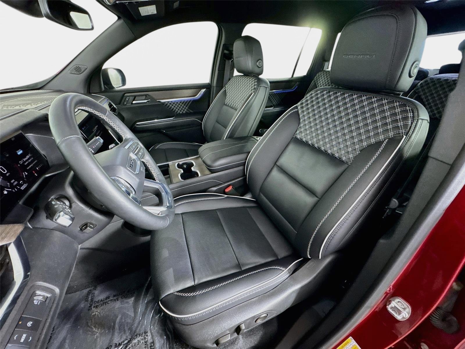 Used 2025 Volcanic Red Tintcoat GMC Denali image 11