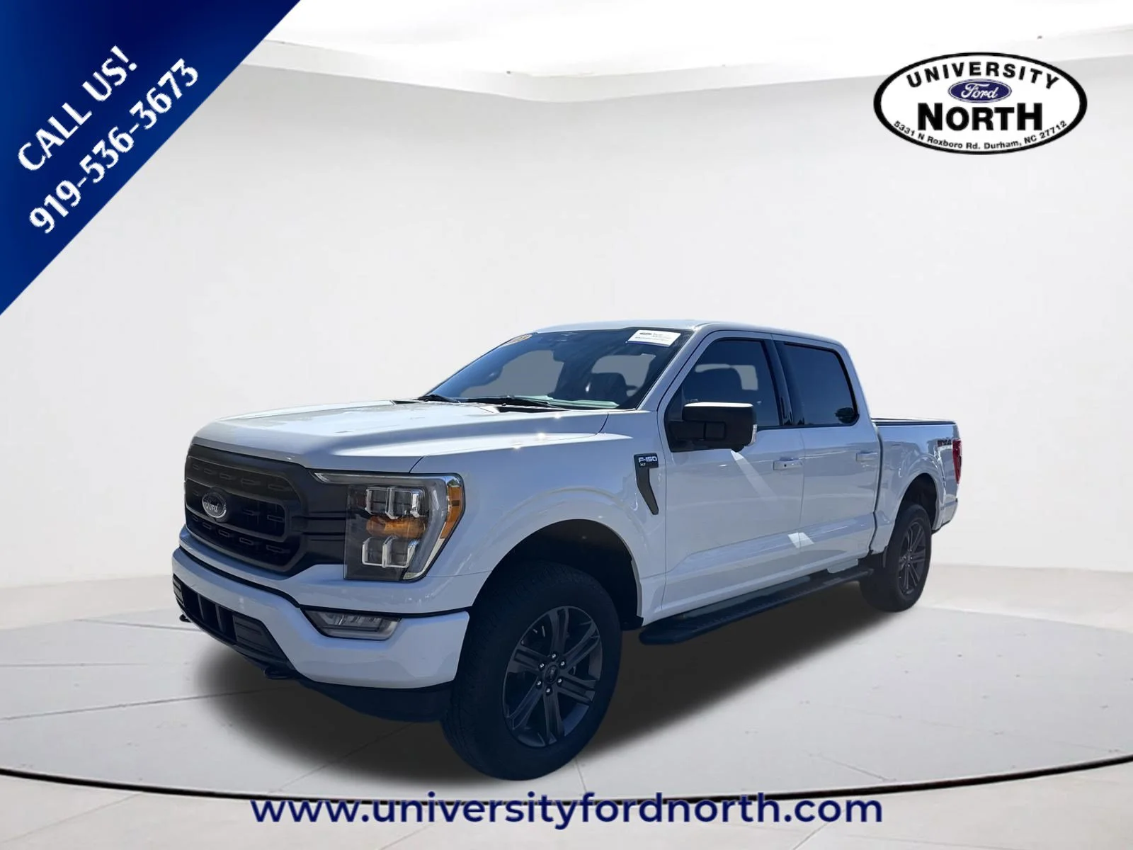Used 2023 Oxford White Ford XLT image 3