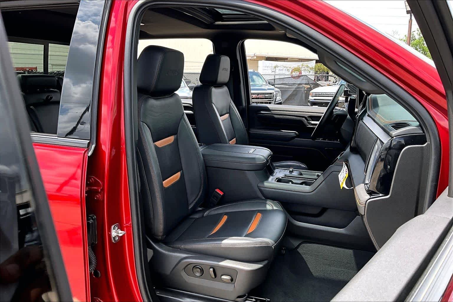 Used 2025 Volcanic Red Tintcoat GMC AT4 image 9