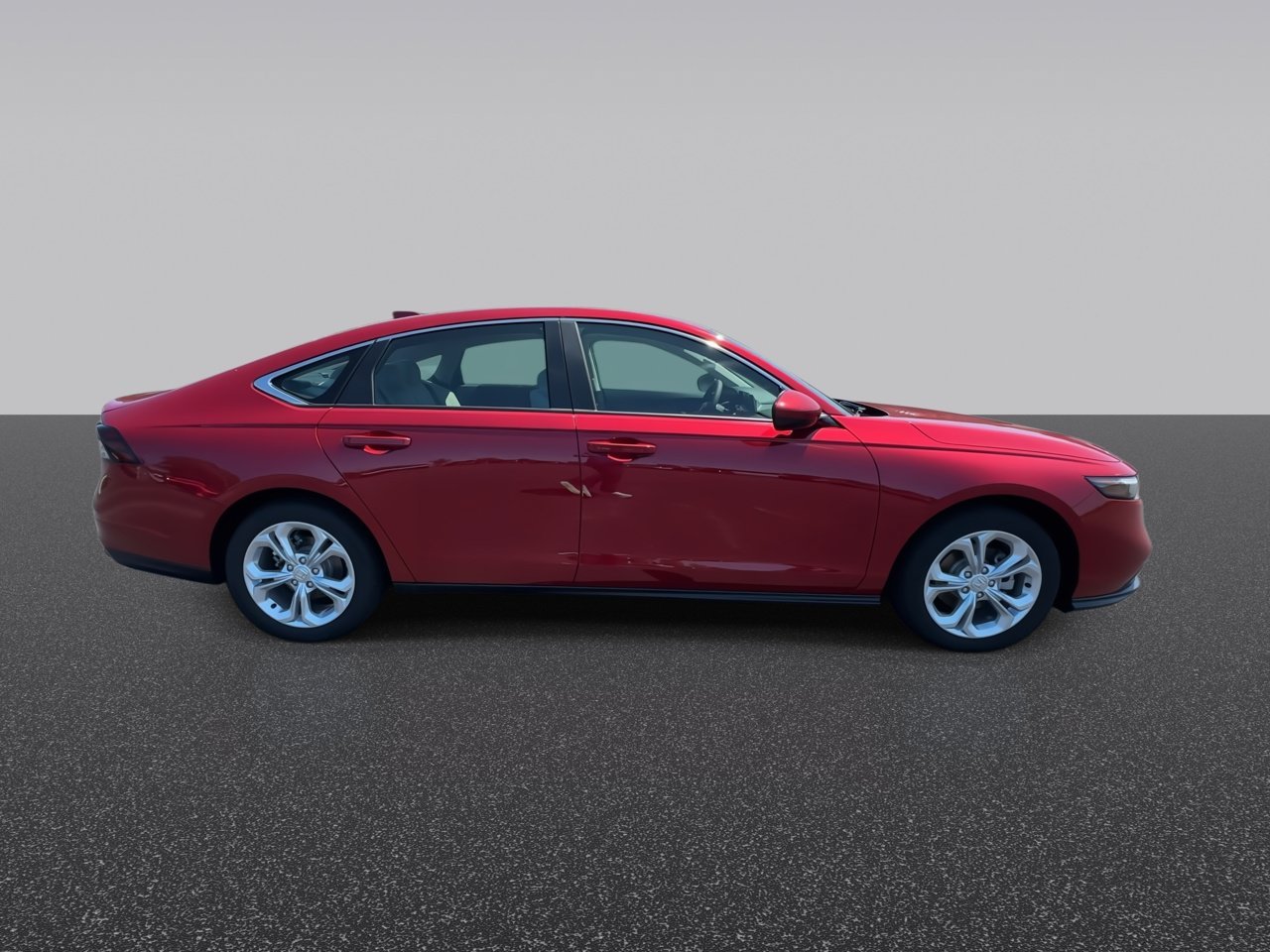 New 2026 Radiant Red Metallic Honda LX CVT image 9