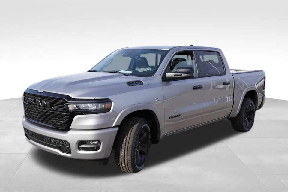 New 2026 Billet Silver Metallic Clear-Coat Exterior Paint RAM Big Horn image 7