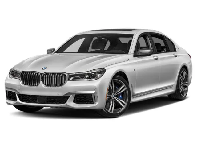 Used 2019 Mineral White Metallic BMW M760i xDrive image 1