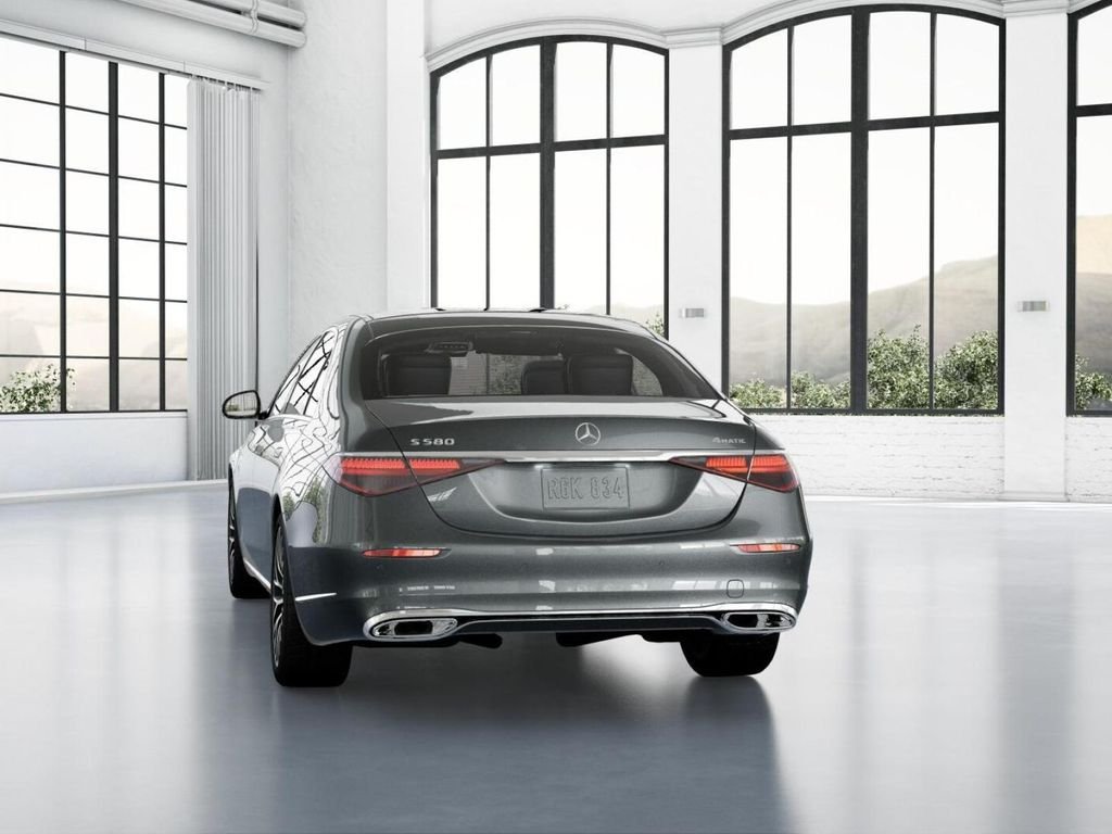 New 2026 Selenite Grey Metallic Mercedes-Benz S 580 image 26