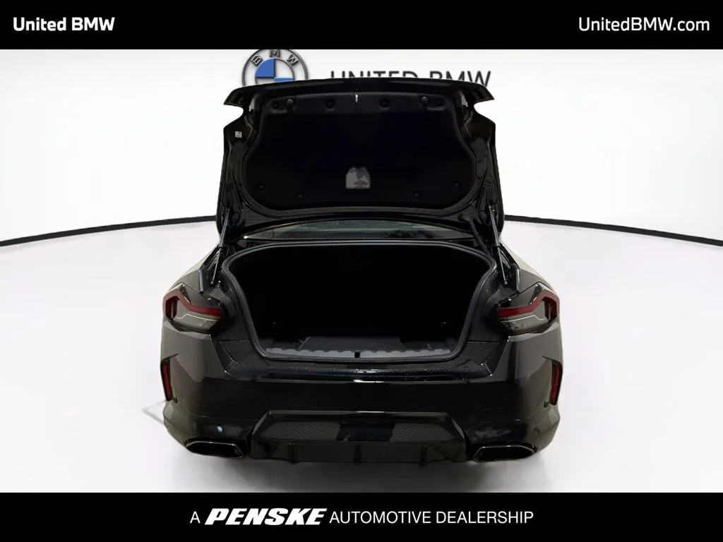 Certified Used 2025 Black Sapphire Metallic BMW M240i image 14