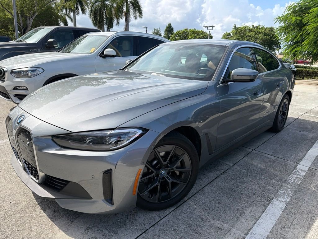 Certified Used 2024 Skyscraper Gray Metallic BMW eDrive35 image 1
