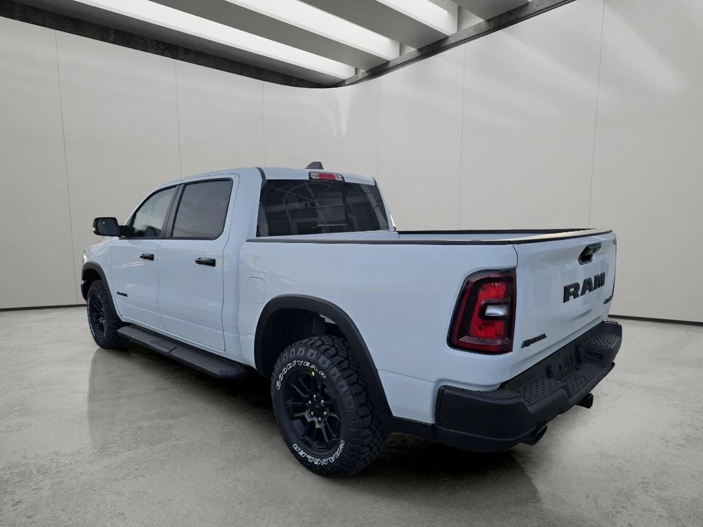 New 2026 Bright White Clear-Coat Exterior Paint RAM Rebel image 3