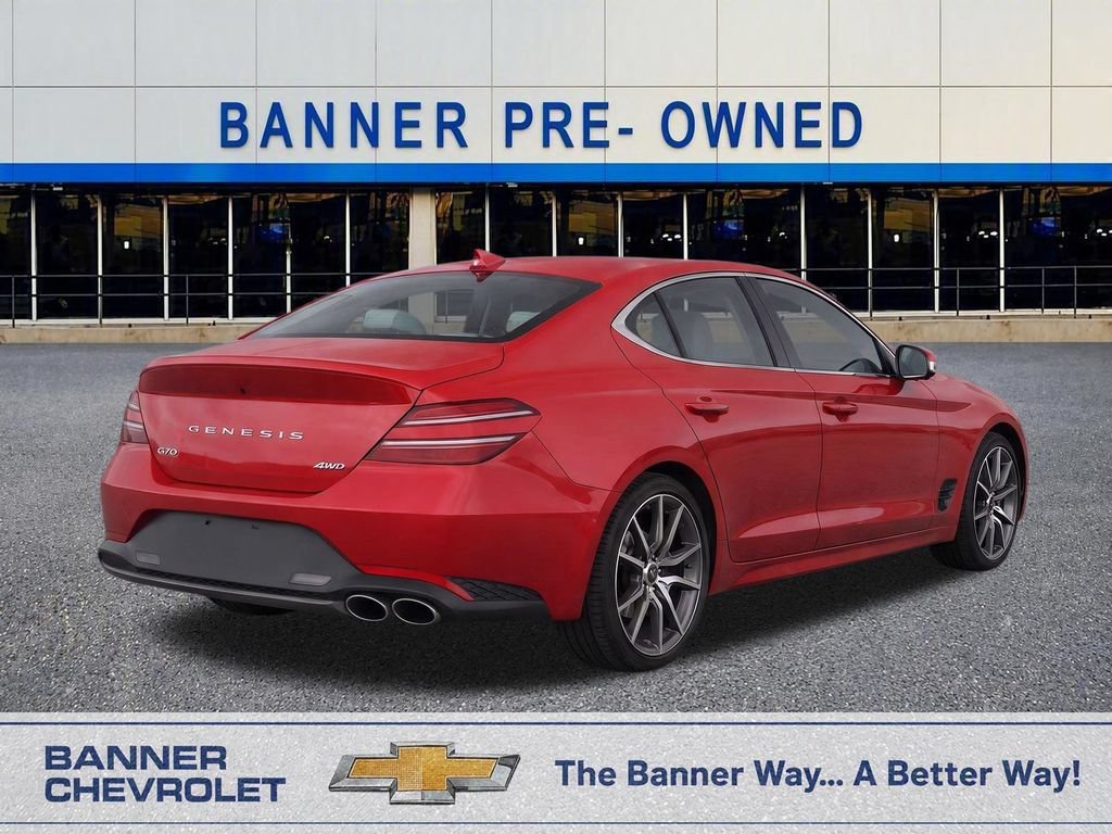 Used 2023 Red Genesis 2.0T AWD image 3