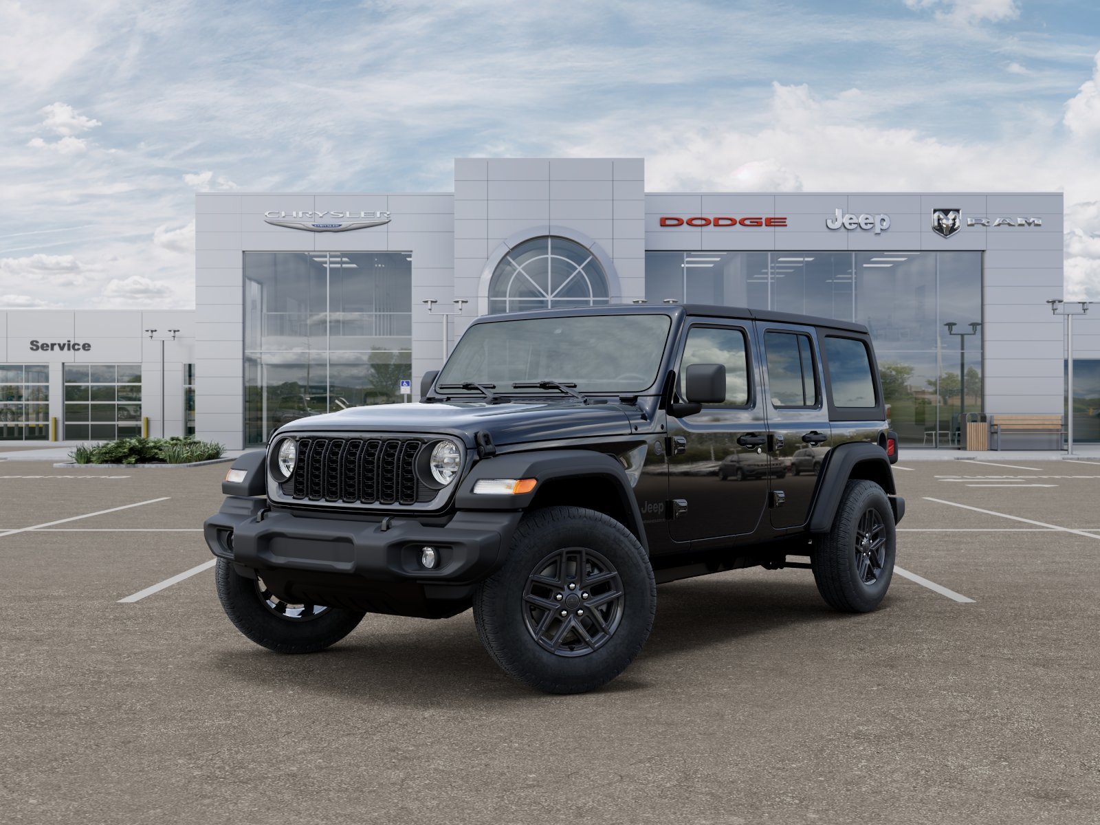 New 2026 Black Clear-Coat Exterior Paint Jeep Sport S image 29