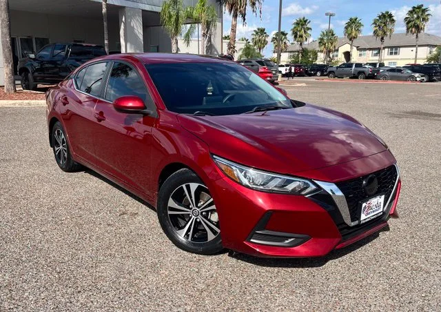 Used 2023 Red Nissan SV image 1
