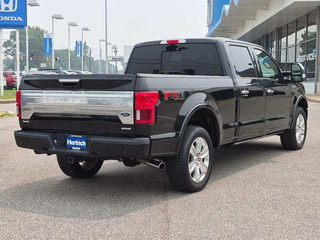 Used 2020 Agate Black Metallic Ford Platinum image 3