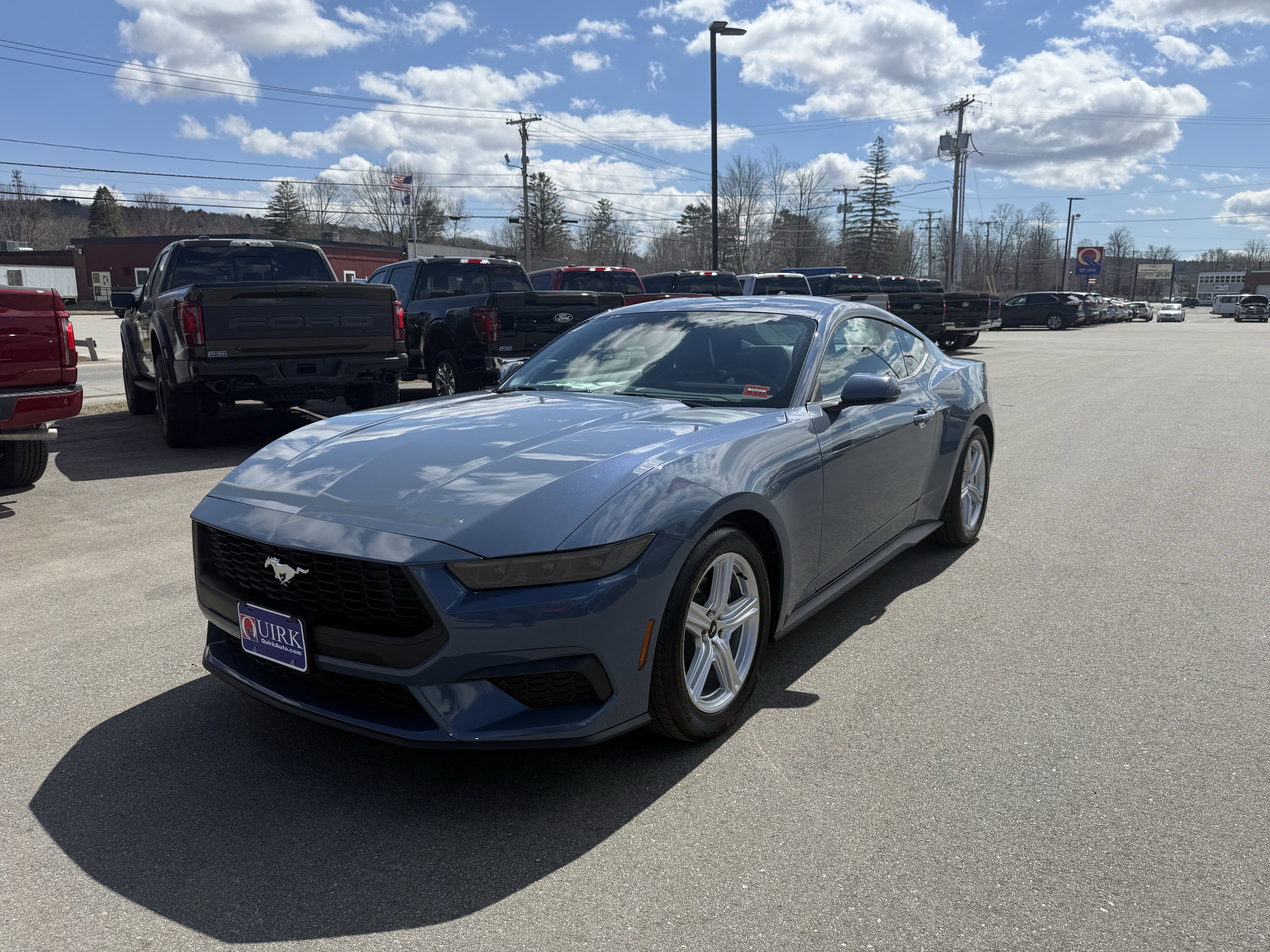 New 2026 Vapor Blue Metallic Ford EcoBoost® Premium Fastback image 14