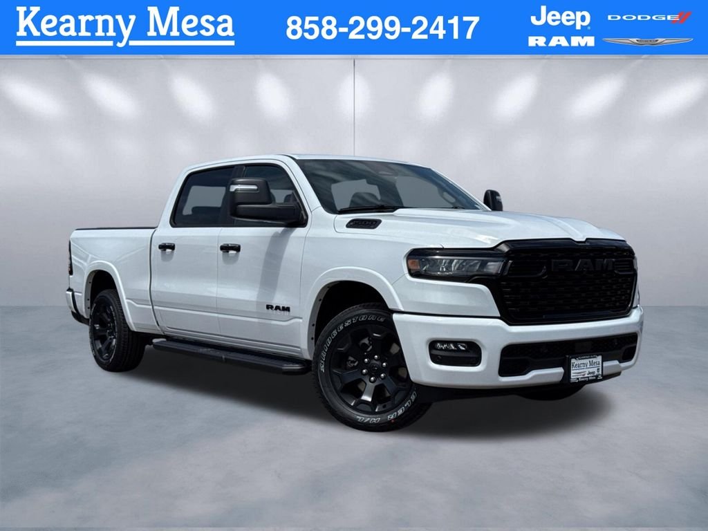New 2026 Bright White Clear-Coat Exterior Paint RAM Big Horn/Lone Star image 1