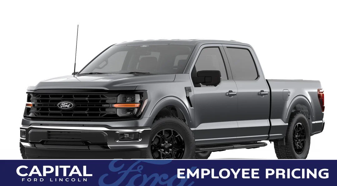 New 2026 CARBONIZED GREY METALLIC Ford XLT image 1