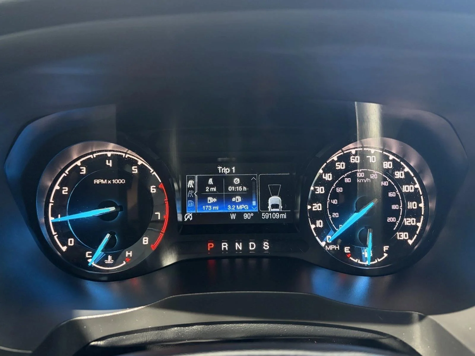 Used 2023 Shadow Black Ford LARIAT image 7