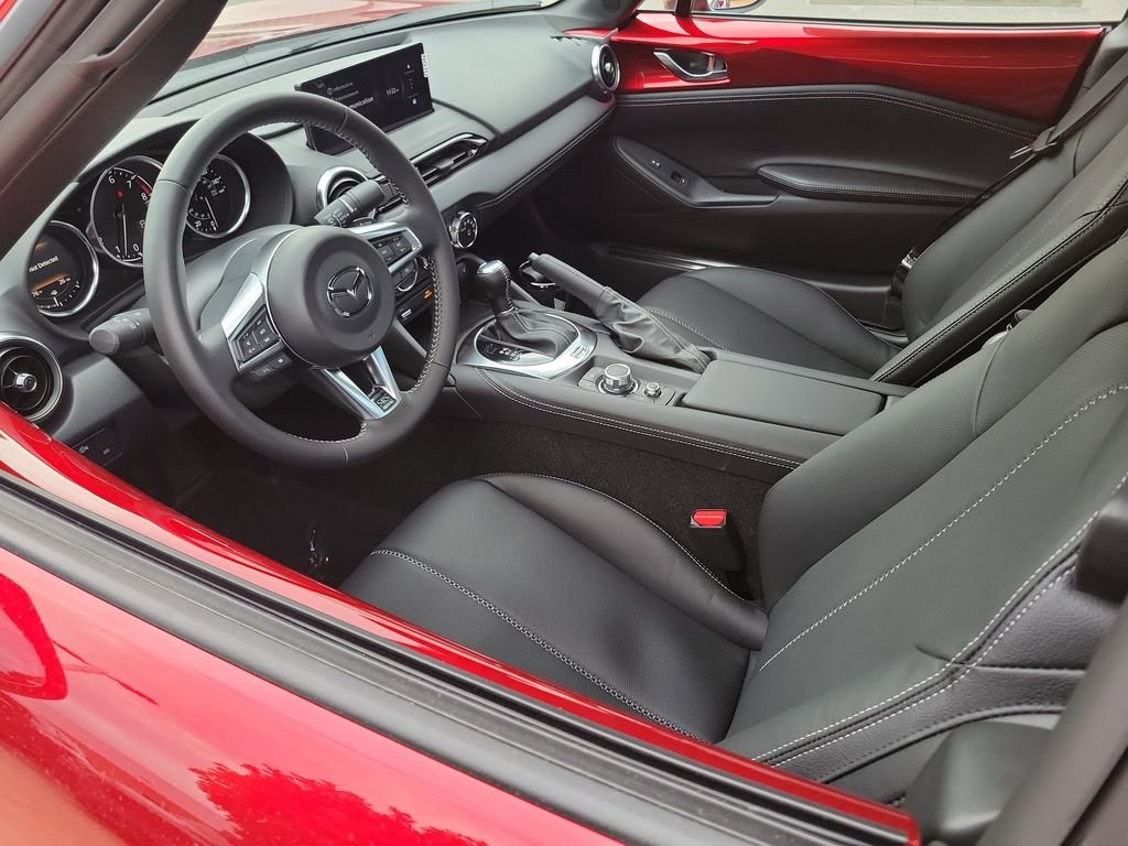 New 2025 Mazda MX-5 Miata RF Grand Touring CONVERTIBLE in Orange