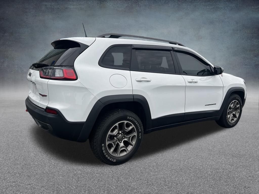 Used 2020 Jeep Cherokee Trailhawk with VIN 1C4PJMBX9LD526976 for sale in Richmond, IN