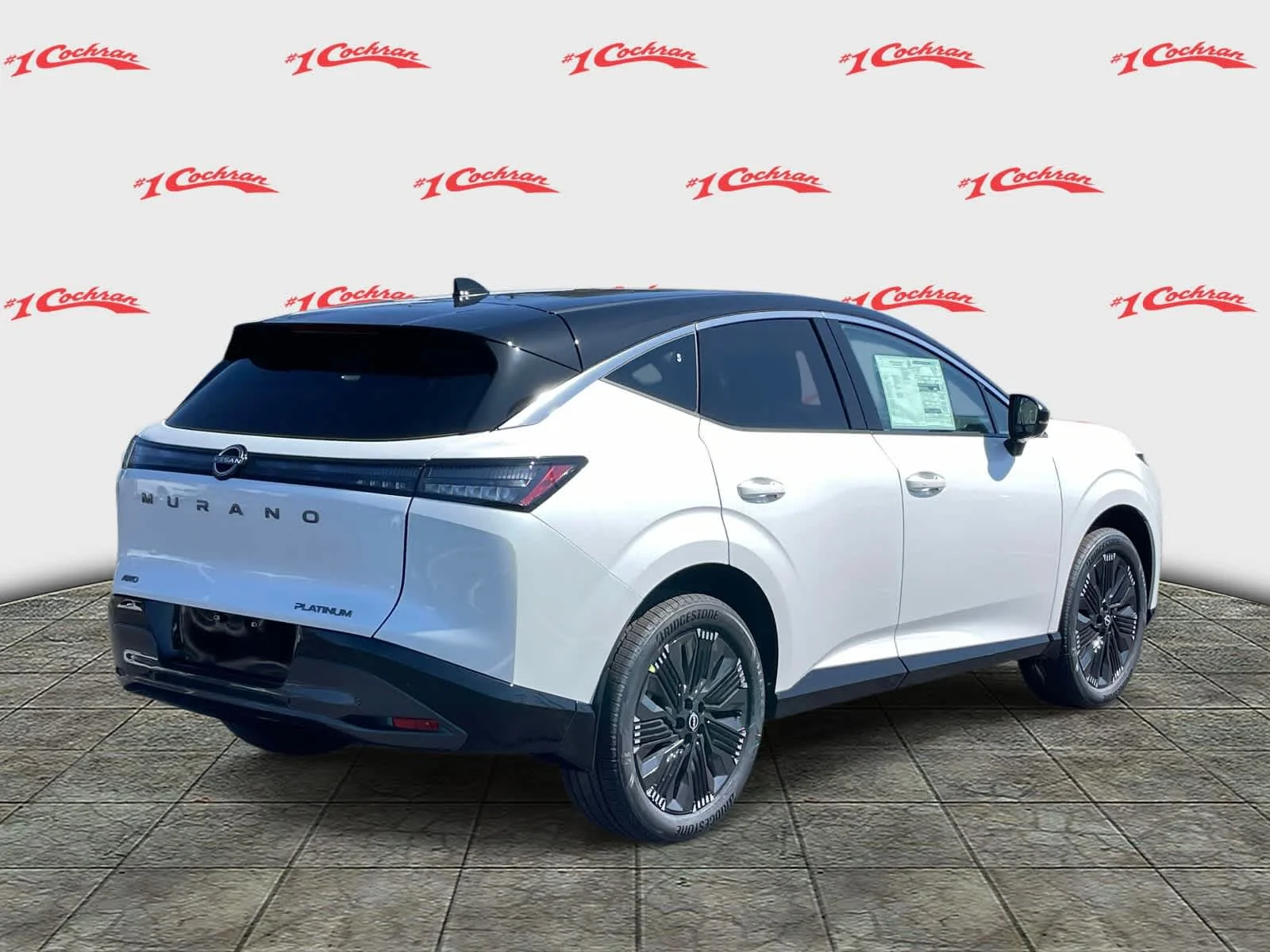 New 2026 Everest White Pearl Tricoat/Super Black Nissan Platinum image 6