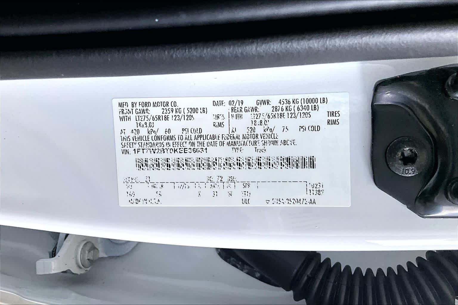 Used 2019 Oxford White Ford LARIAT image 31