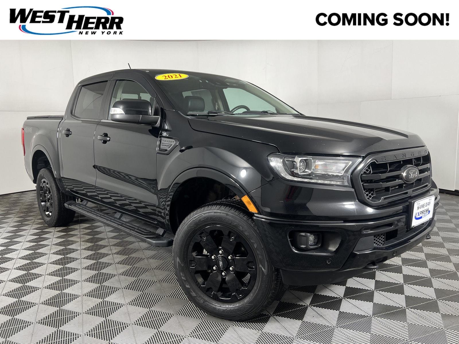 Used 2021 Shadow Black Ford  image 1