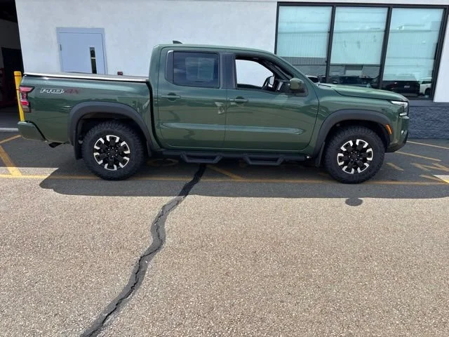 Used 2022 Tactical Green Metallic Nissan PRO-4X image 4