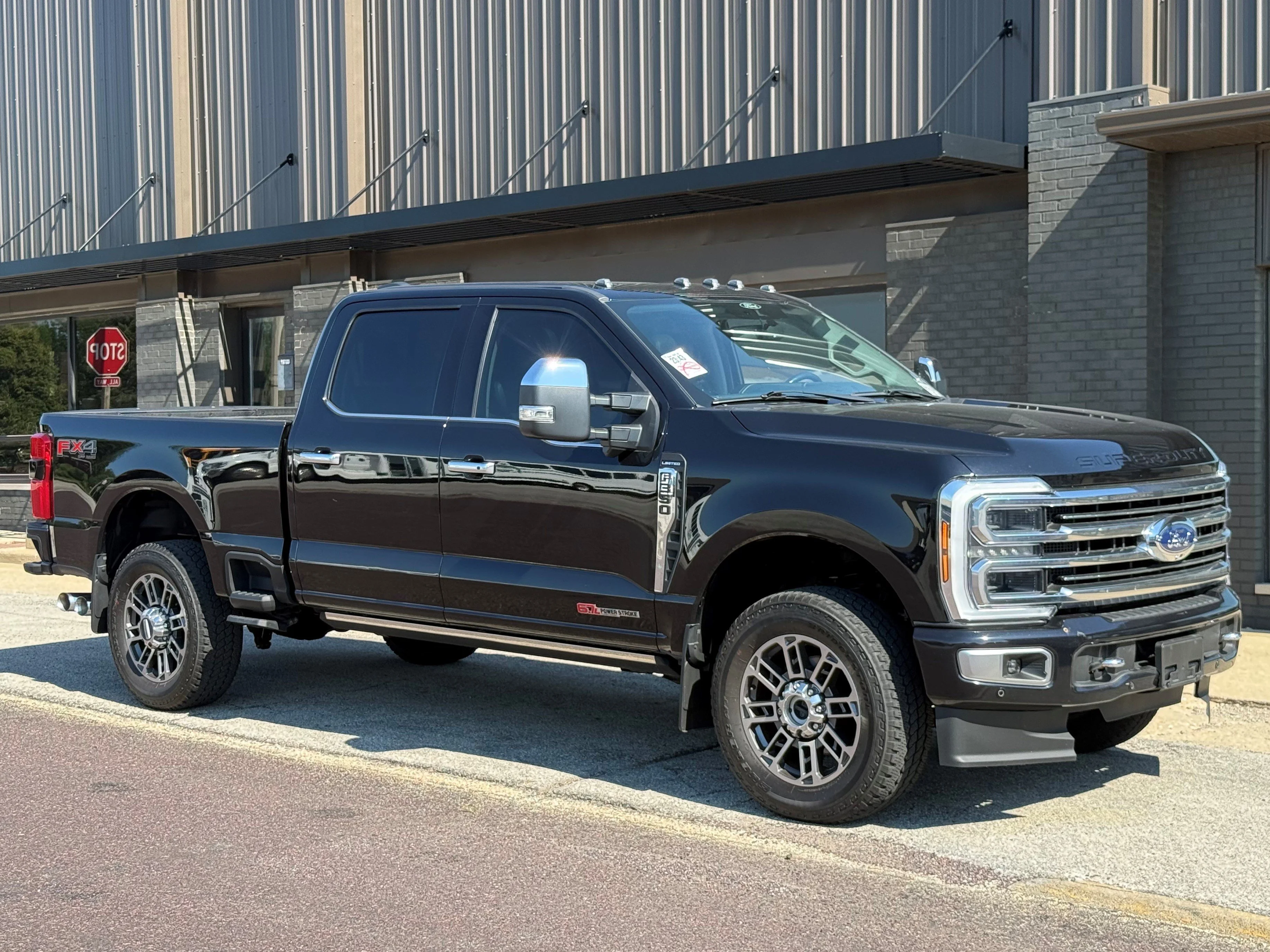 Used 2024 Agate Black Metallic Ford Limited image 3