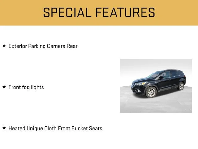 Used 2018 Black Ford SE image 12