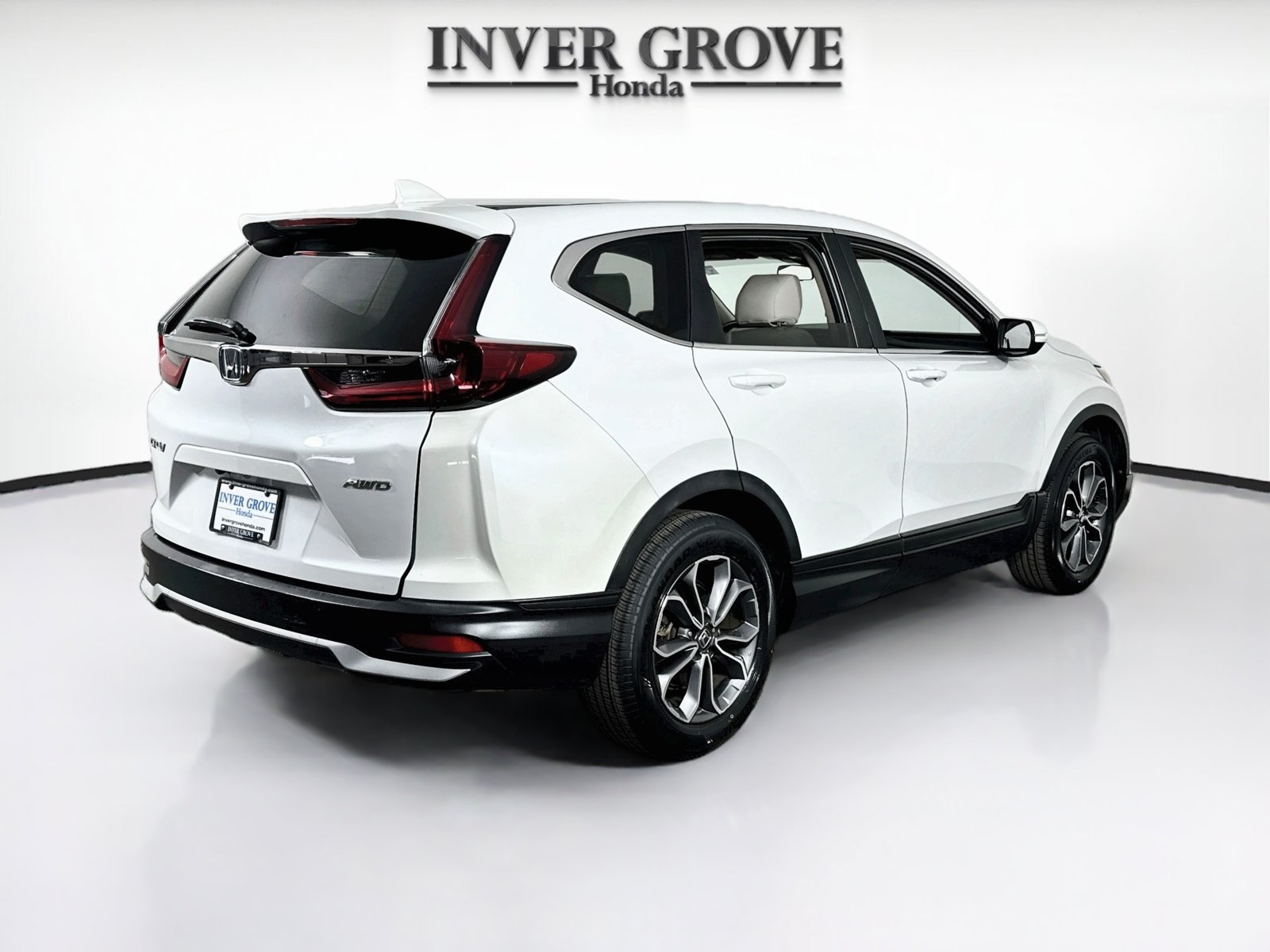 Used 2022 Platinum White Pearl Honda EX image 5