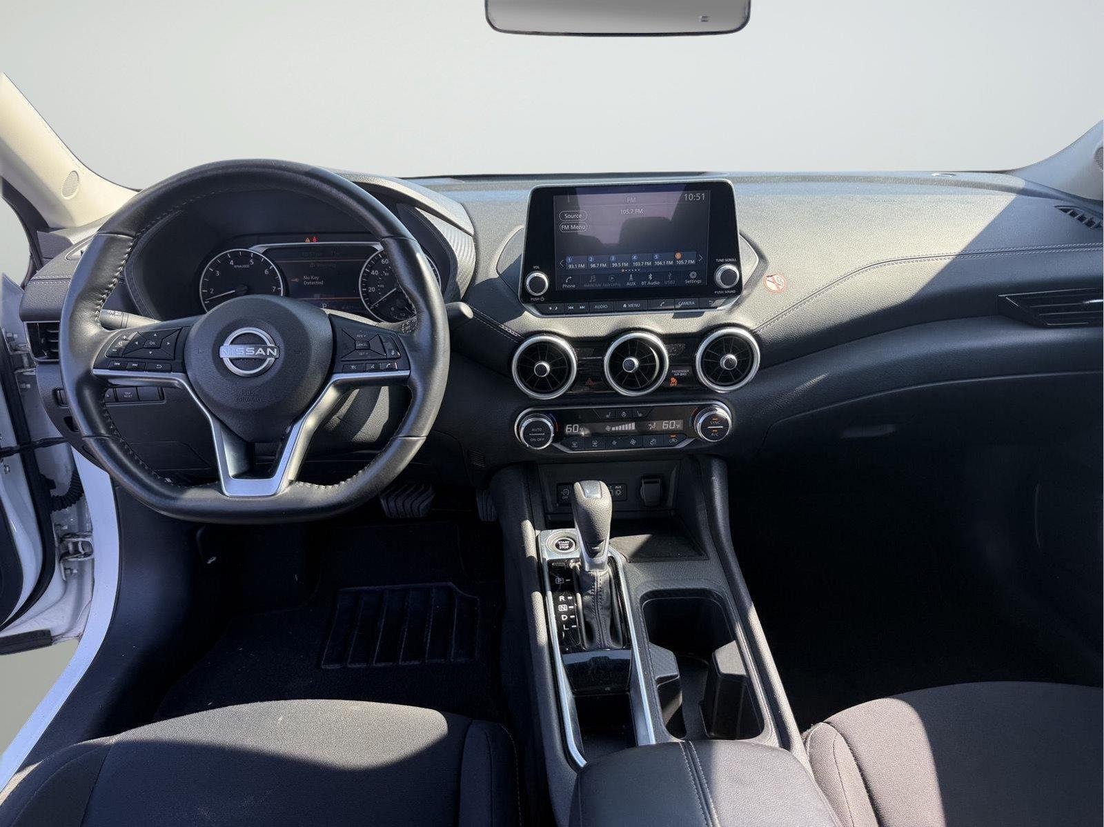 Used 2025 Aspen White Tricoat Nissan SV image 14