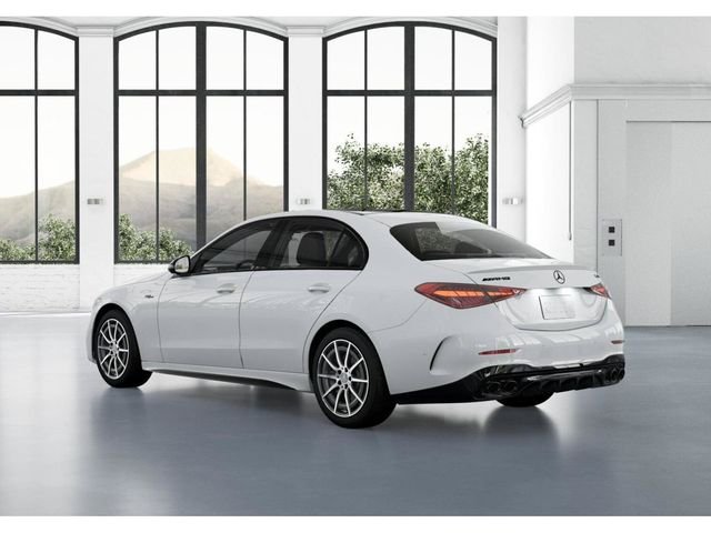 New 2026 Polar White Mercedes-Benz AMG® C 43 4MATIC® Sedan image 29