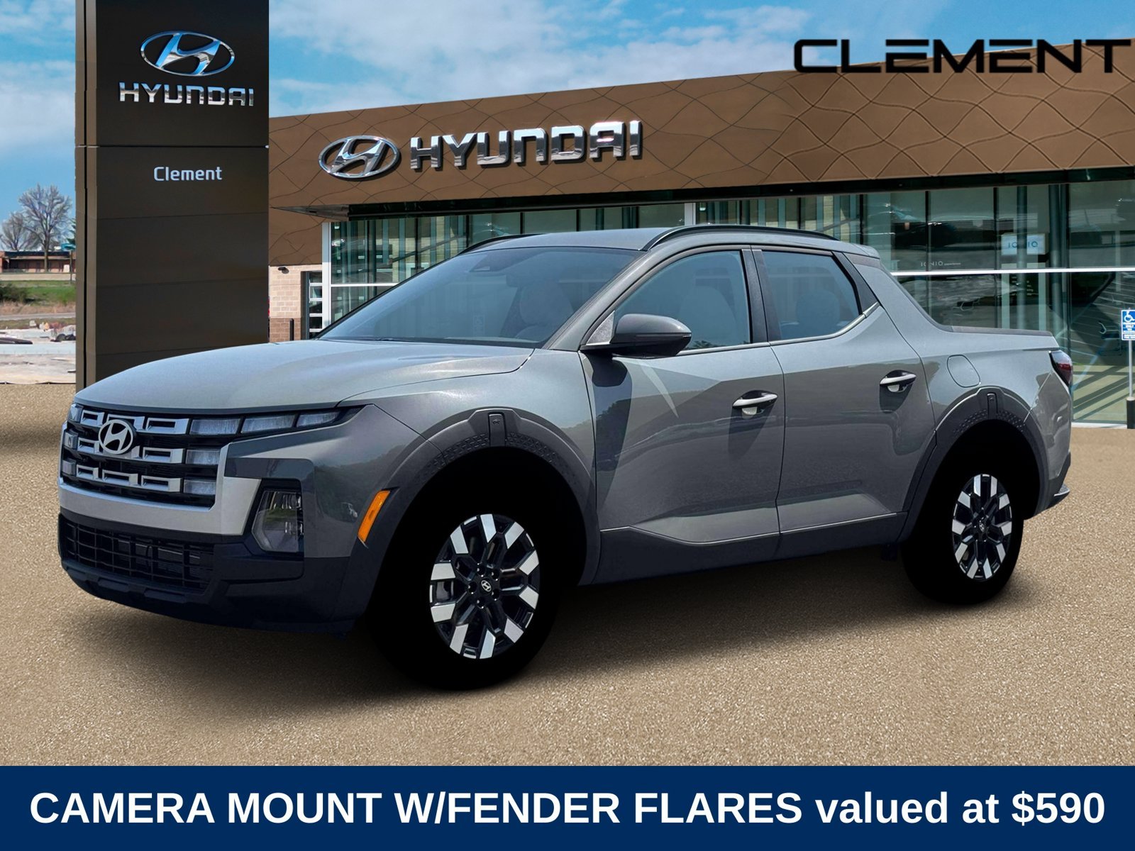 New 2026 Gray Hyundai SEL AWD image 2