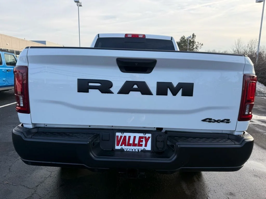 New 2025 Bright White Clear-Coat Exterior Paint RAM Tradesman image 4