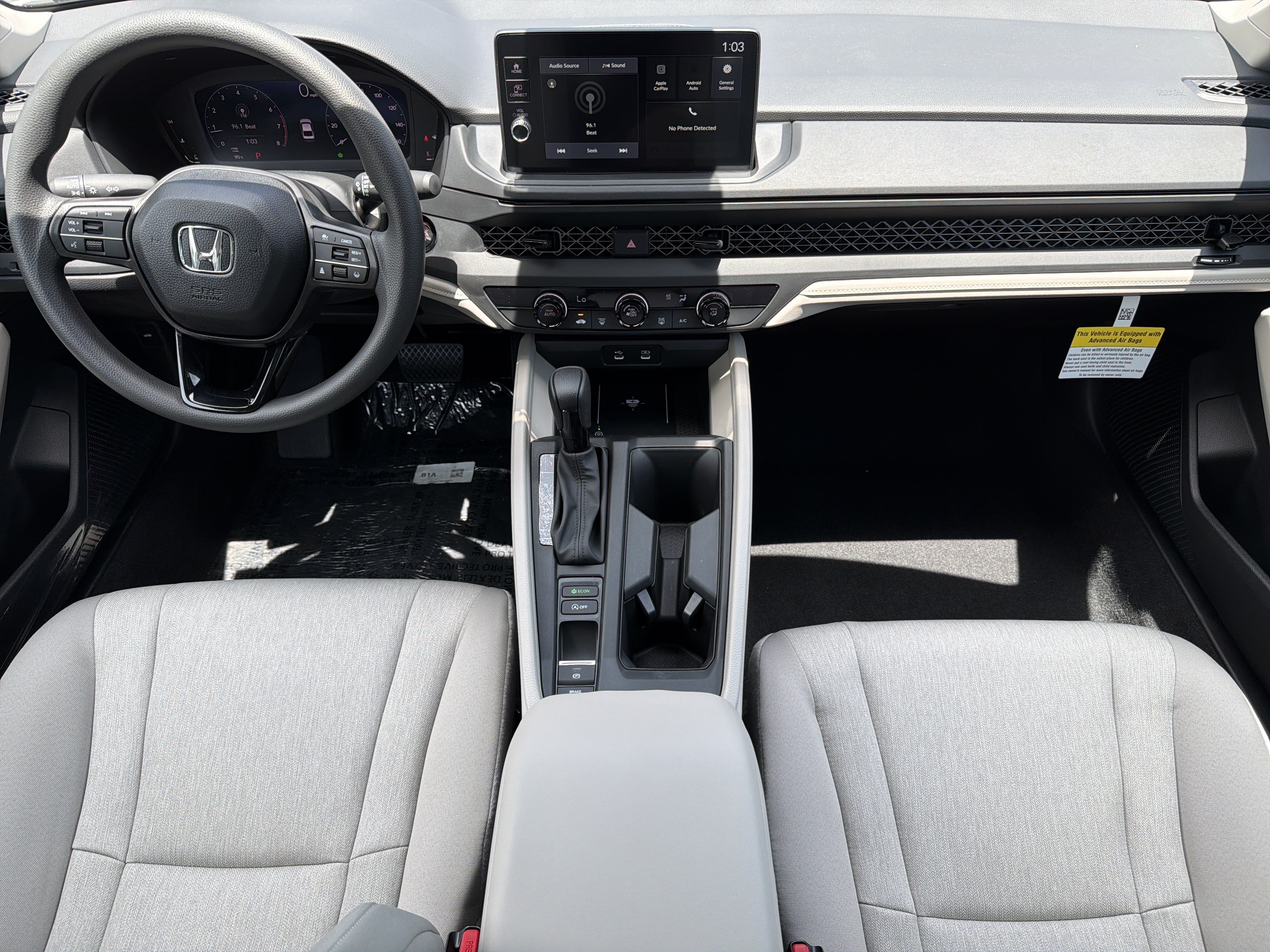 New 2026 Platinum White Pearl Honda LX image 3