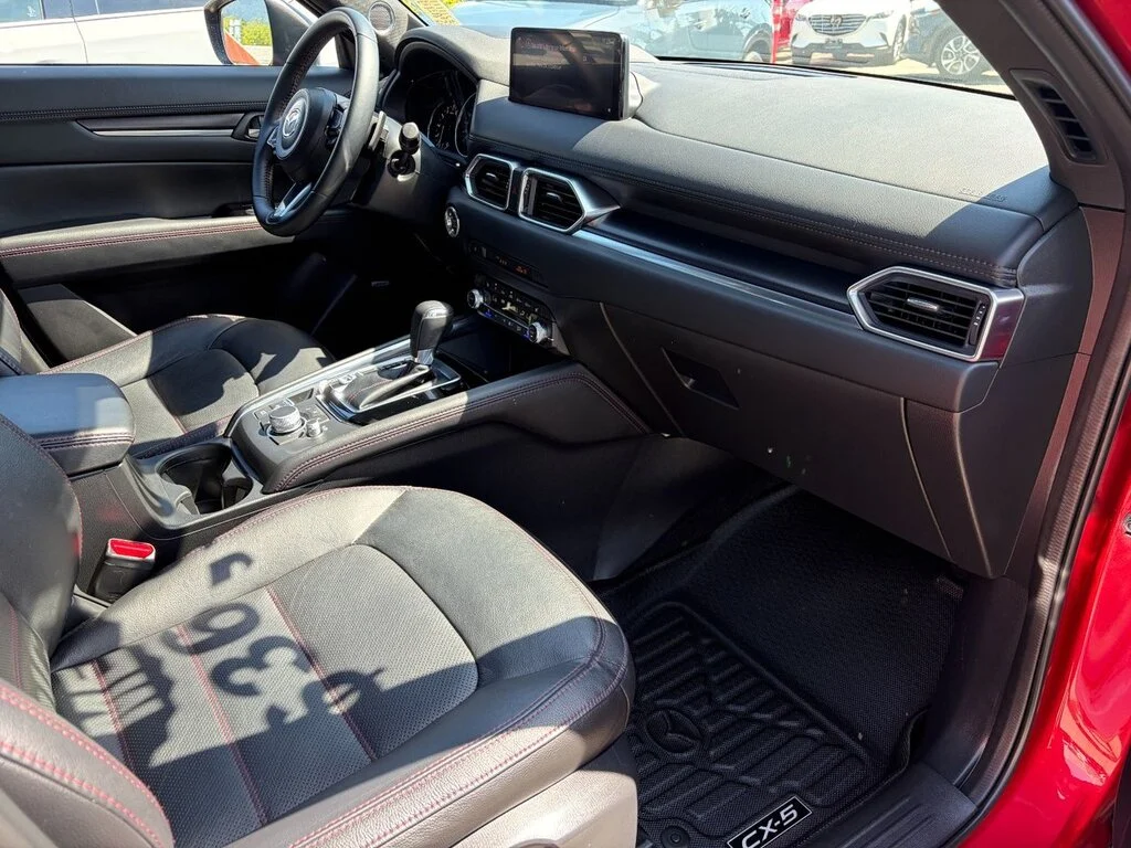 Used 2024 Soul Red Crystal Metallic Mazda Sport Design AWD T at Sport Design Turbo! Financin image 13