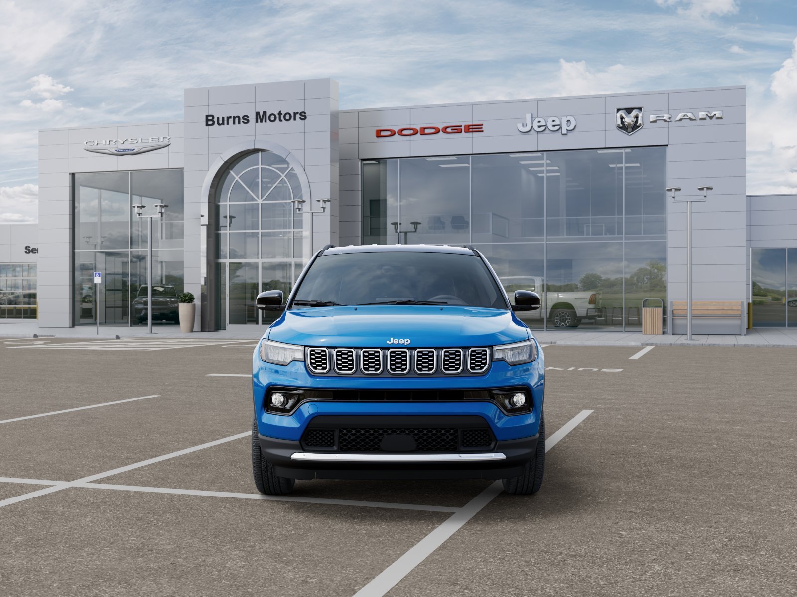 New 2026 Hydro Blue Pearl-Coat Exterior Paint Jeep Limited image 6