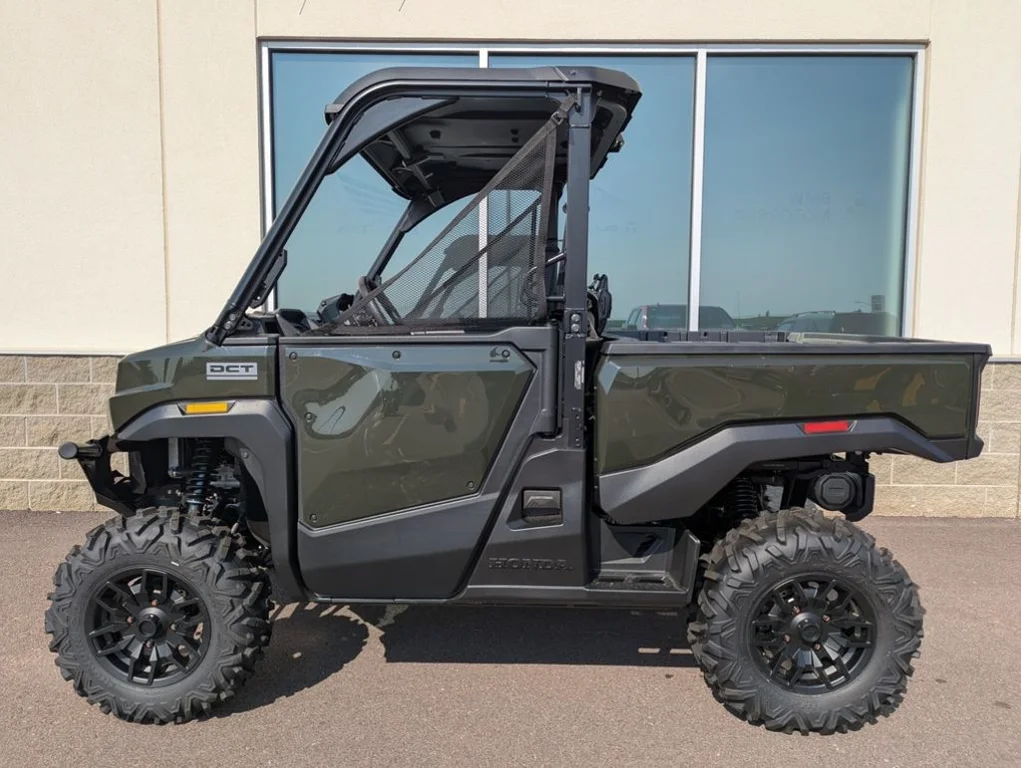 New 2026 BLACK FOREST GREEN Honda Powersports Deluxe image 1