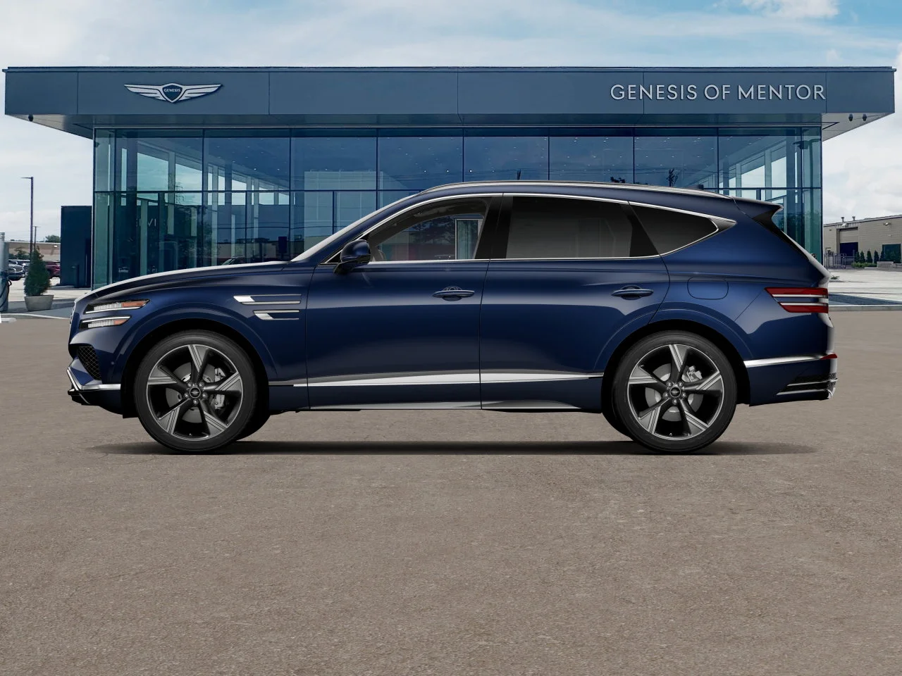 New 2026 Capri Blue Metallic Genesis 3.5T Prestige AWD image 3