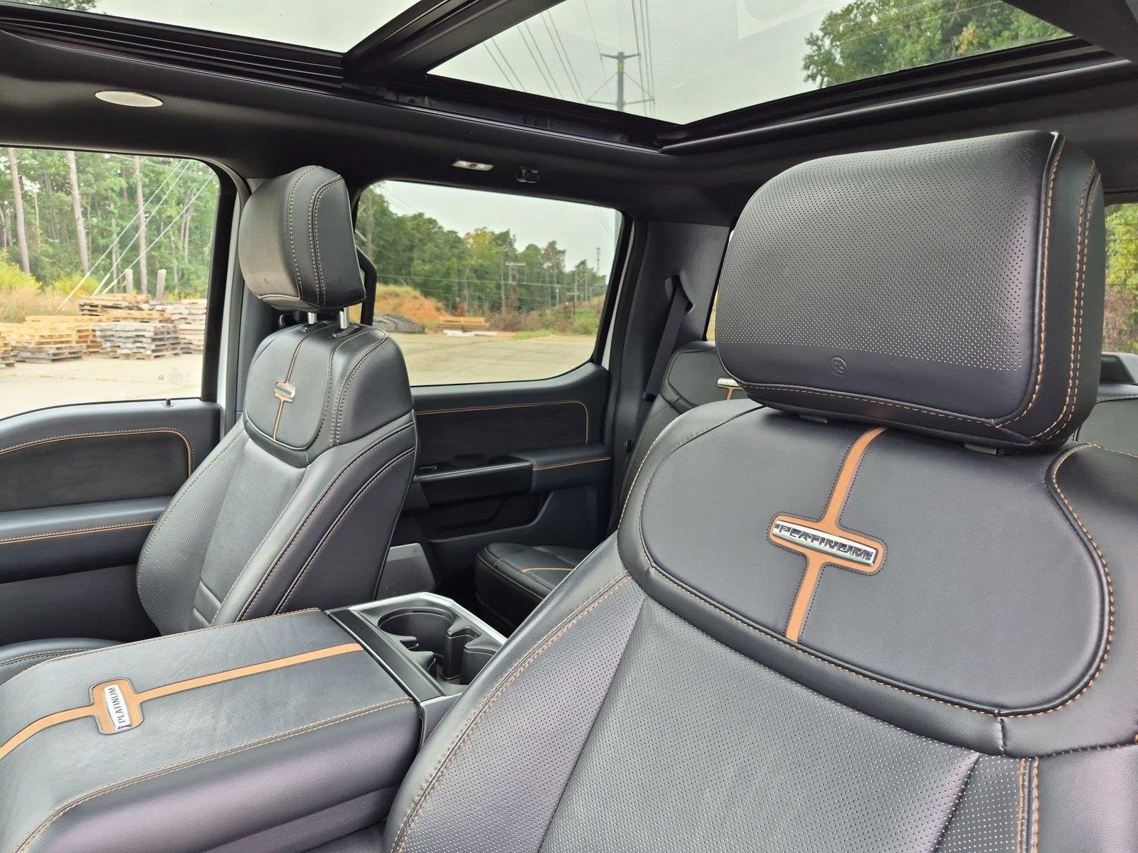 Used 2023 Star White Metallic Tri-Coat Ford Platinum image 17