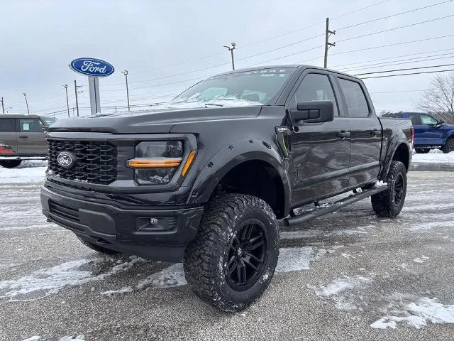 New 2025 Agate Black Metallic Ford STX® image 3