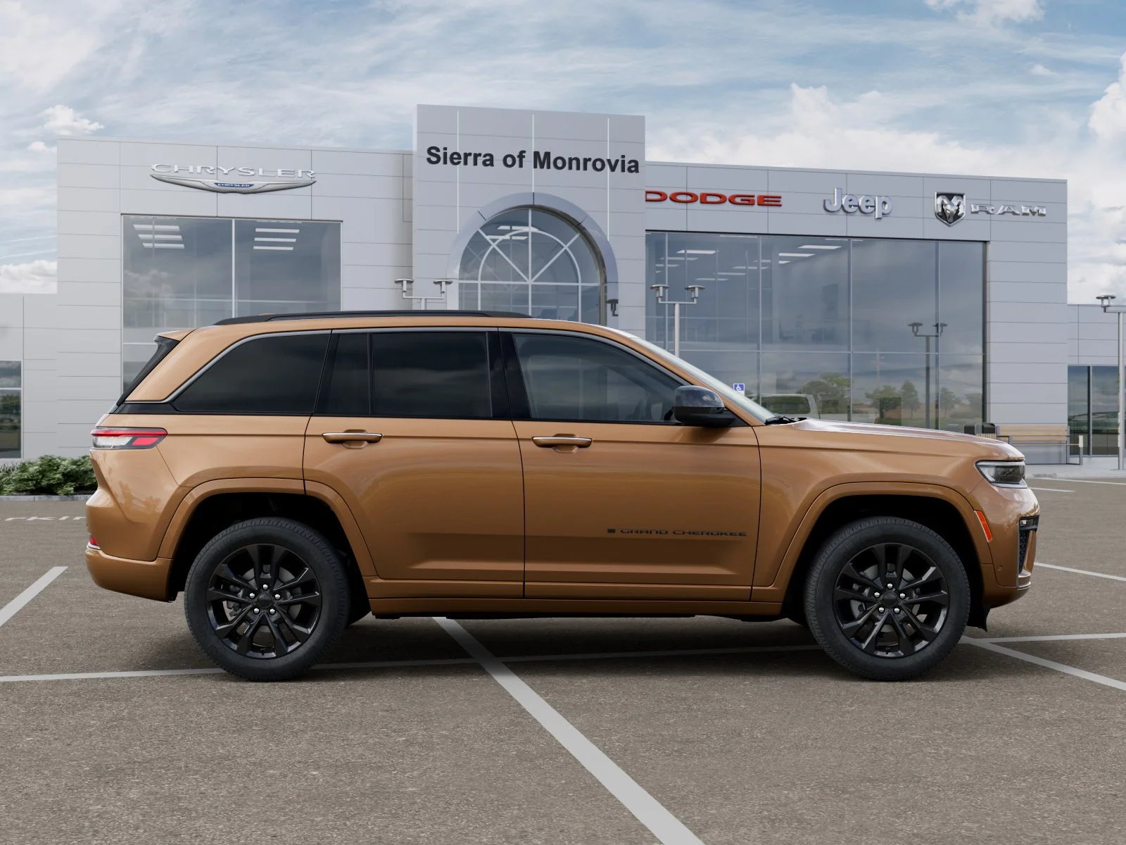 New 2026 Copper Shino Metallic Clear-Coat Exterior Paint Jeep Limited Reserve image 47