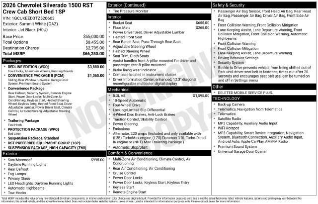 2026 Chevrolet Silverado 1500 RST - Photo 36