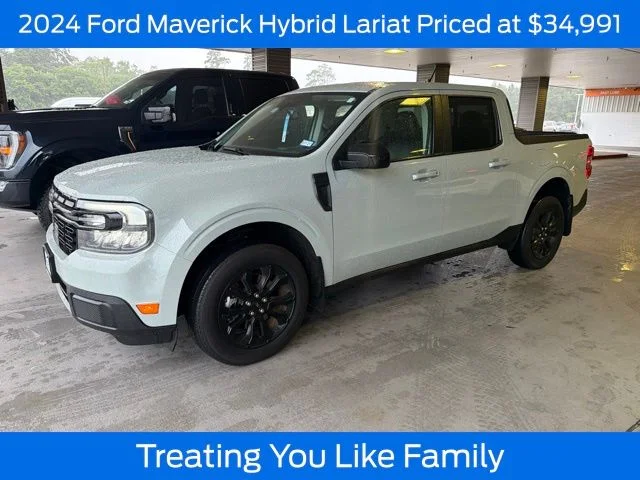 Used 2024 Cactus Green / Gray Ford Lariat image 1