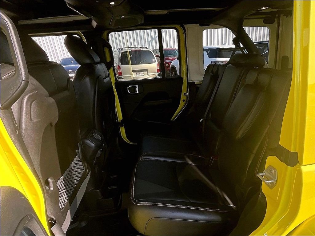 Used 2024 Yellow Jeep Sahara 4xe image 15