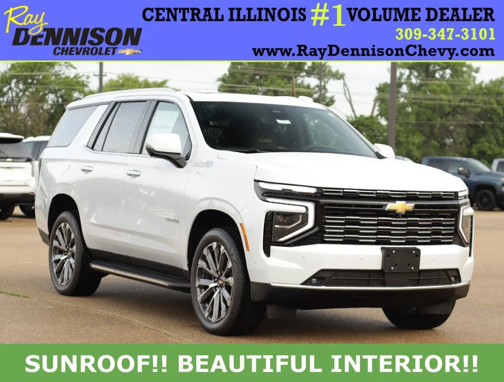 New 2026 Polar White Tricoat Chevrolet High Country image 1