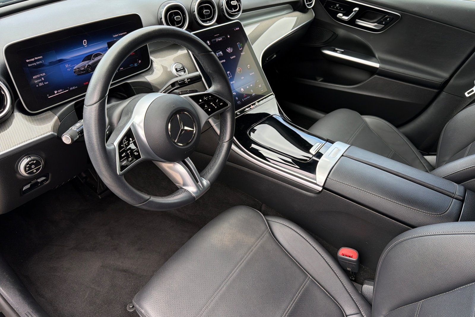 Certified Used 2024 Black Mercedes-Benz C 300 image 10