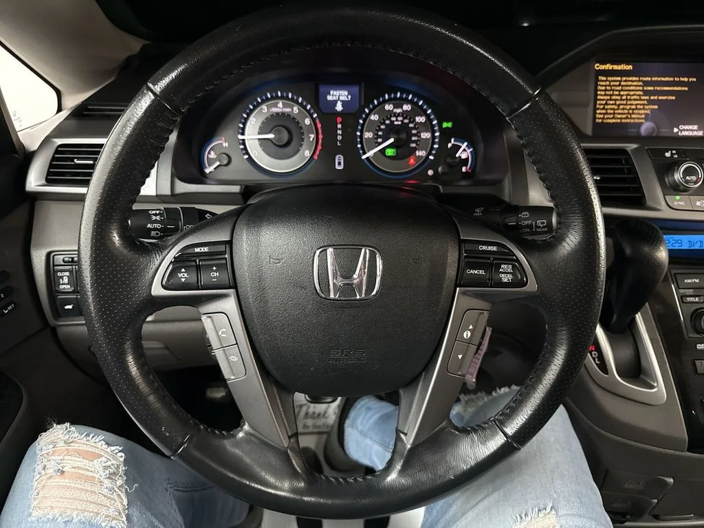 Used 2013 White Diamond Pearl Honda Touring Elite image 22