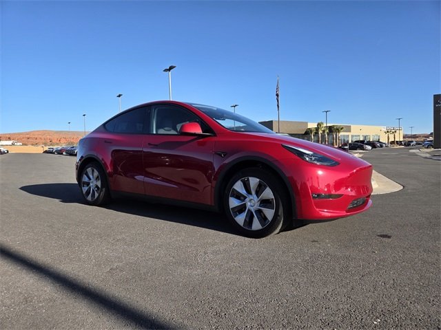 Used 2023 Tesla Model Y Long Range with VIN 7SAYGAEE9PF620630 for sale in Washington, UT