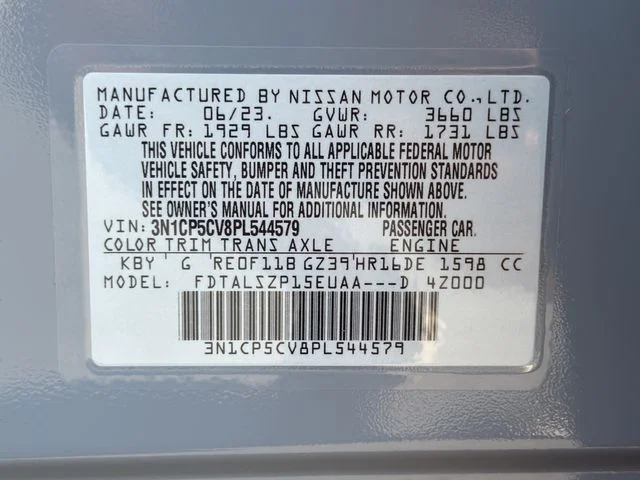 Used 2023 Gray Nissan SV image 29
