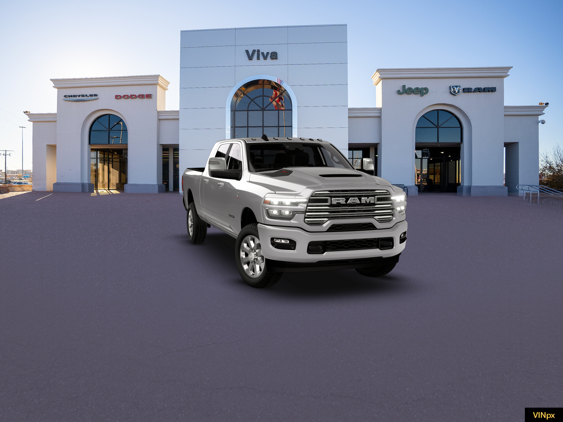 New 2026 Silver-Zynith Exterior Paint RAM LARAMIE image 20